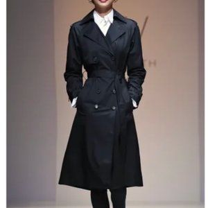 Worth Classic Black Trench